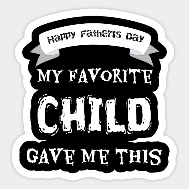 Father's Day ,cute fathers day  gift Sticker by MdArt43